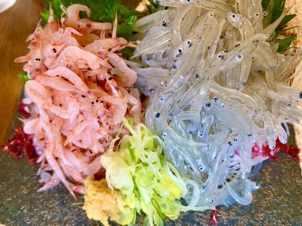 沼津港グルメ 静岡名物 桜えび しらすの海鮮丼を食べたい ー なな輝 をオススメ みしま楽々